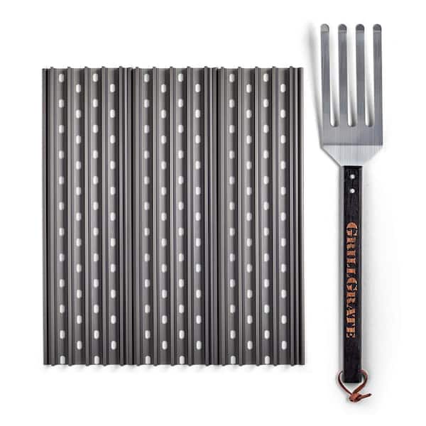GrillGrate 19.25 in. x 15.375 in. Sear Station for the Oklahoma Joe's Rider Pellet Grill (3-Piece)