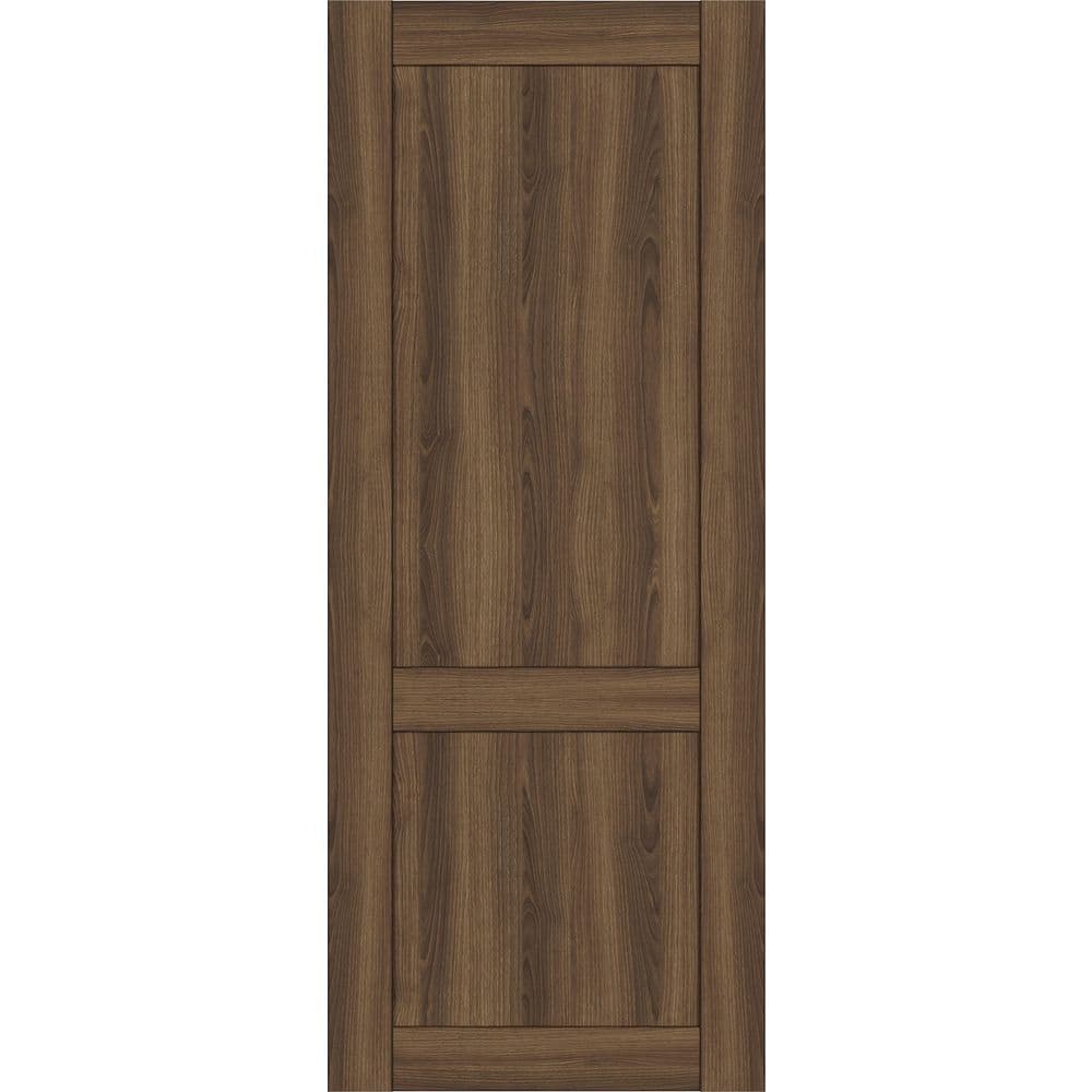 Shaker 2 Panel N 18 in. х 80 in. No Bore Pecan Nutwood Solid Composite Core Wood Interior Door Slab price history on PriceWatchPro