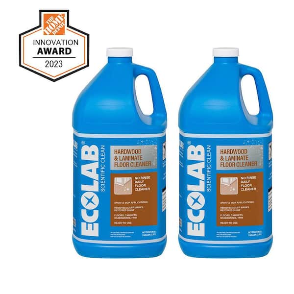 ECOLAB 1 Gal. Hardwood and Laminate Floor Cleaner (2-Pack)