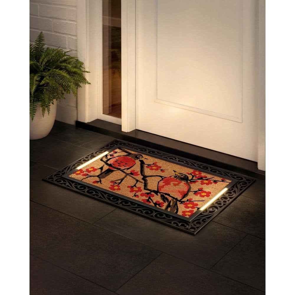 Anji Mountain BriteStep Floral Welcome 38 in. x 26.5 in. Pressure