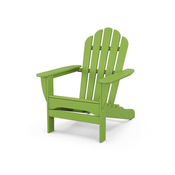 POLYWOOD Monterey Bay Adirondack Chair in Lime