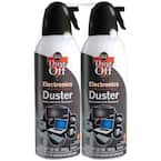 10 oz. Disposable Compressed Gas Duster (2-pack)
