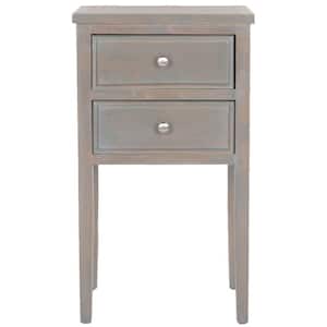 Toby Gray Storage End Table