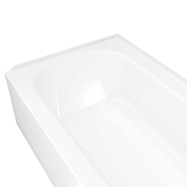 Bootz Industries Maui Plus 60 in. x 32 in. Alcove Soaking Bathtub