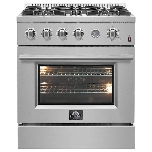 Marco 30-inch Gas Range in Stainless Steel, 4 Burners