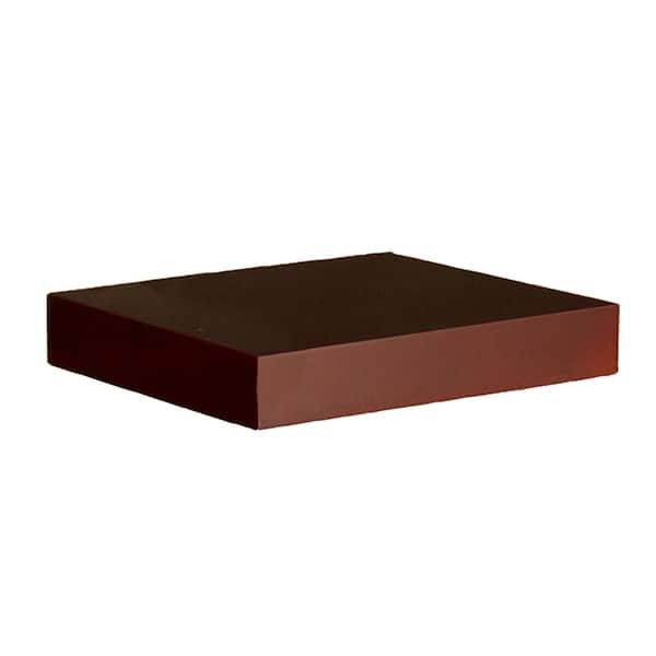 Southern Enterprises 10 in. Chicago Chocolate Floating Shelf (Price Varies by Length)