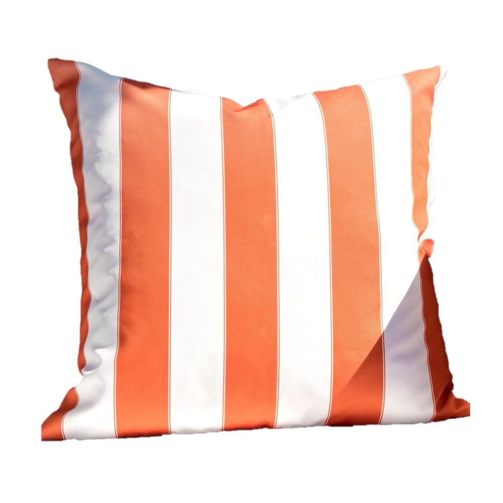 Bailey Orange Square Outdoor Throw Pillow price history on PriceWatchPro