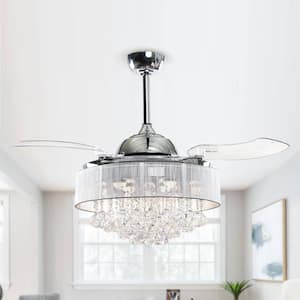 leta lighting retractable ceiling fan