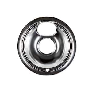 6 in. Universal Chrome Drip Bowl for Electric Ranges