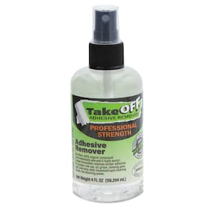 4 oz. Bottle Professional Strength Household Adhesive/Glue Remover for Removing Every Sticky, Greasy, Gooey Mess