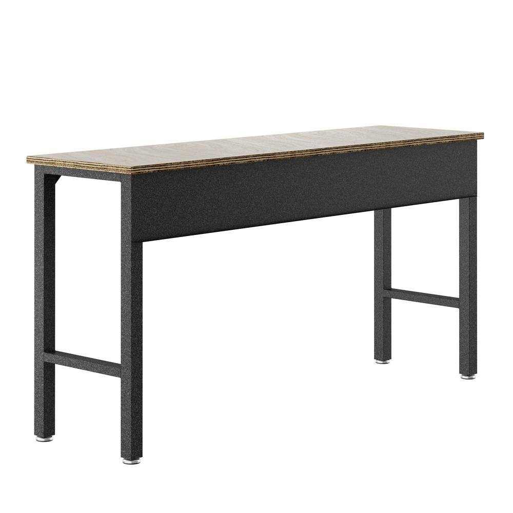 Fortress 72'' Stainless Steel and MDP Workbench for Garage