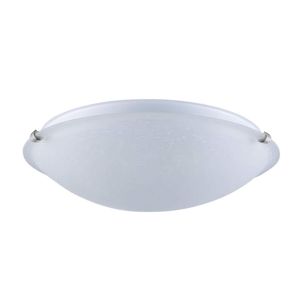 Constellation 16" Brushed Nickel Indoor/Outdoor Flush Mount Light