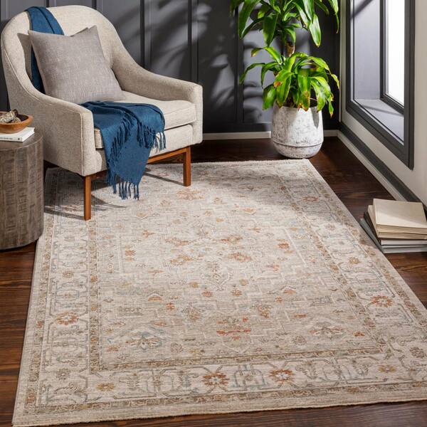 Shuri Sage 7 ft. Round Indoor Area Rug