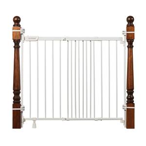 Stairway Plus 46 in. W Series Gate in White