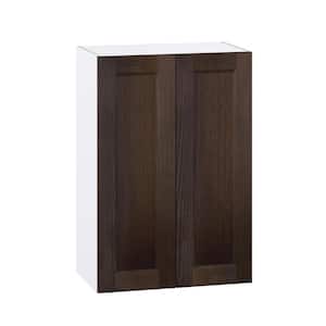 Lincoln Chestnut Solid Wood  Assembled Wall Kitchen Cabinet with Full Height Door (24 in. W x 35 in. H x 14 in. D)