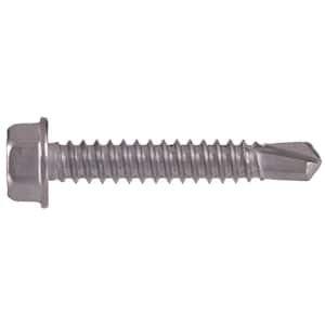 #8 3/4 in. External Hex Flange Hex-Head Self-Drilling Screws (25-Pack)