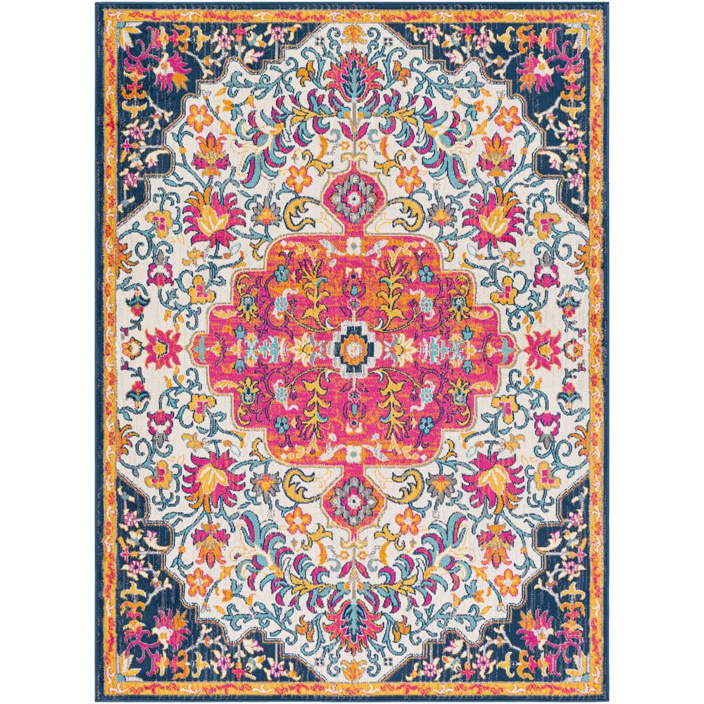 Renee Pink 9 ft. x 12 ft. 3 in. Medallion Area Rug price history on PriceWatchPro