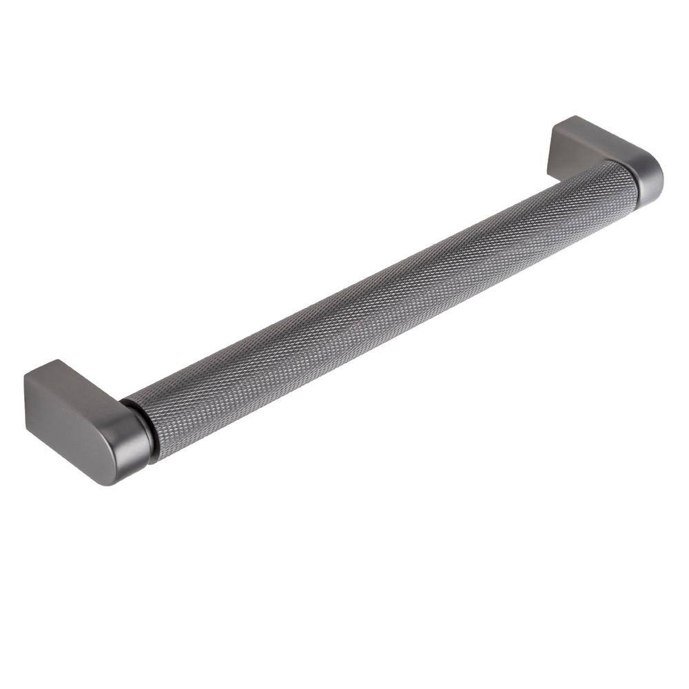 Kent Knurled 7 in. (178 mm) Center-to-Center Industrial Black Nickel Bar Drawer Pull price history on PriceWatchPro