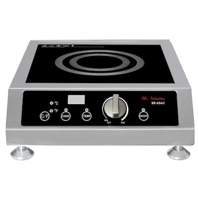 DRINKPOD 11 in. x 20 in. Ceramic Top Dual Induction Cooktop Portable  Modular Induction Cooktop Black 2 Burners and 9 Power Zones DP-CHEFTOP-2V -  The Home Depot
