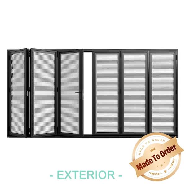 ARK DESIGN 192 in. x 96 in. Left Swing/Outswing Double Tempered