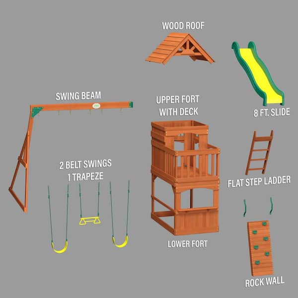 Reviews for Backyard Discovery Atlantis Outdoor Kid's Playground