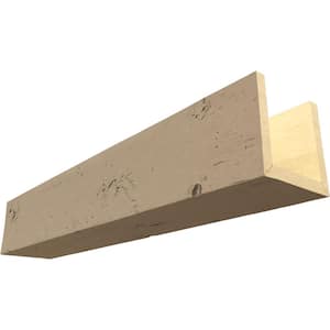 Endurathane 6 in. H x 6 in. W x 8 ft. L Knotty Pine Almond Faux Wood Beam