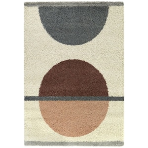 Fortier Cream 7 ft. 10 in. x 10 ft. Geometric Area Rug