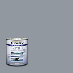 1 qt. Gloss Battleship Gray Topside Paint (4-Pack)