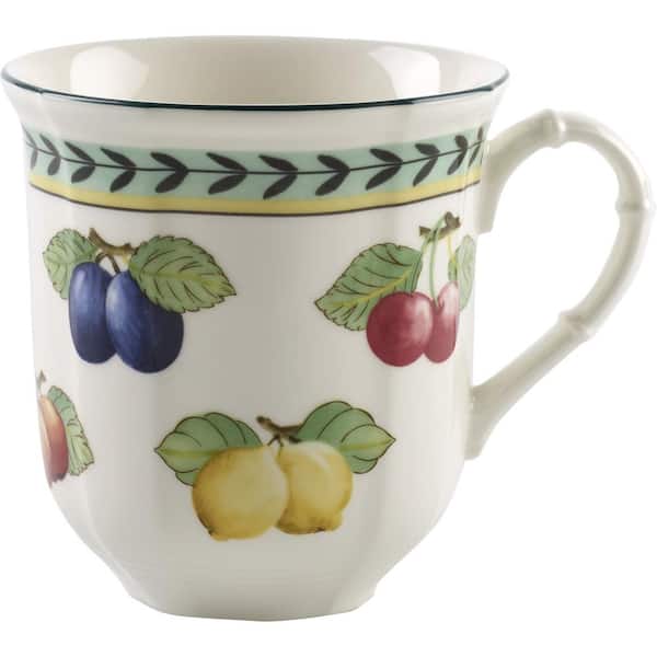 Villeroy & Boch French Multi-Colored Garden Porcelain 12.75 oz. Jumbo Beverage Mug