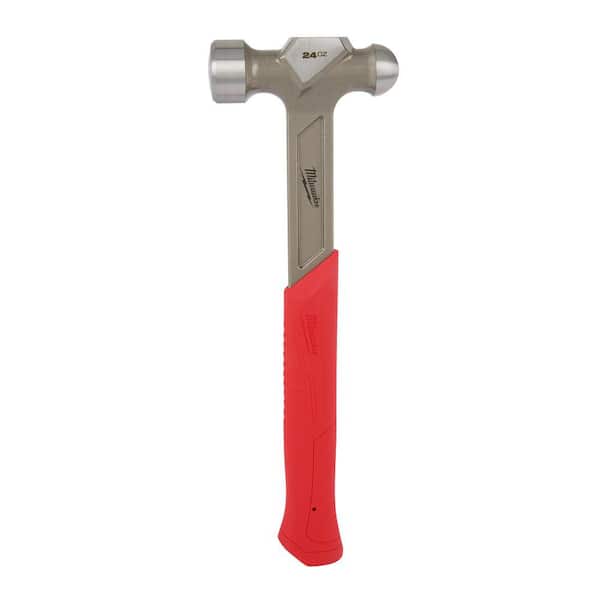 Milwaukee 24 oz. Steel Ball Peen Hammer 48-22-9131 - The