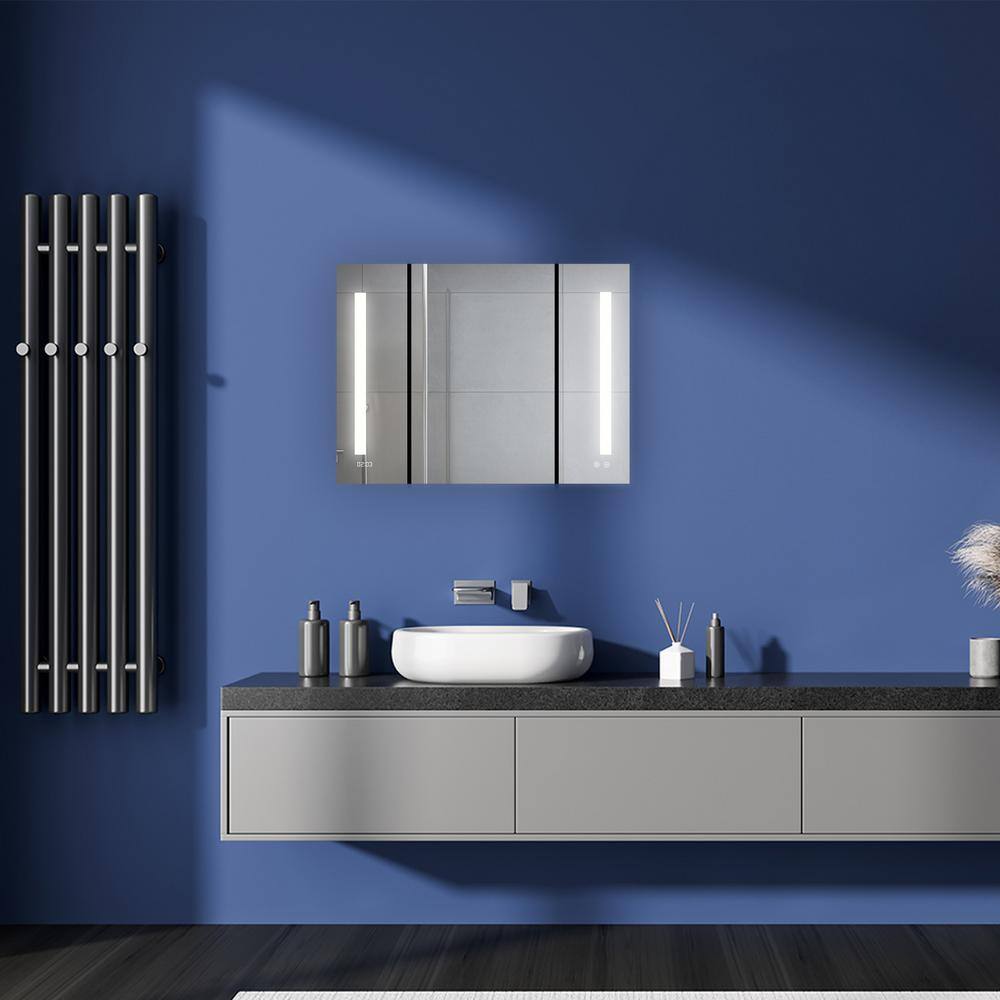 Signature Royale 36" x 30" Aluminum LED Medicine Cabinet