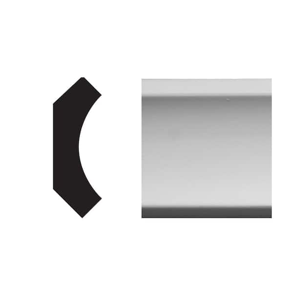Royal Mouldings 9 ft. x 1-5/8 in. x 29/64 in. Polymer Cove Moulding