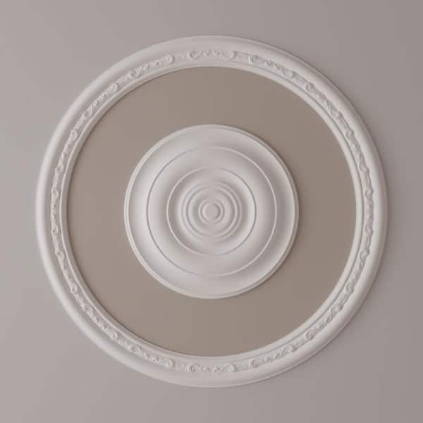 Ekena Millwork 36 in. Watford Ceiling Ring (1/4 of Complete Circle