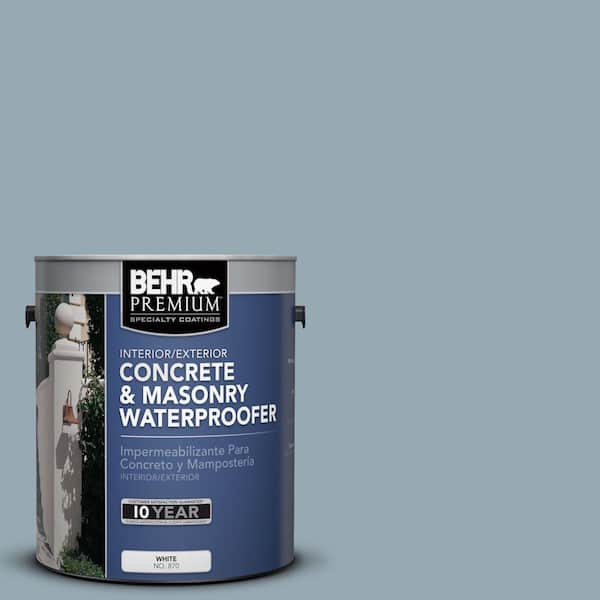BEHR Premium 1 gal. #BW-54 Steely Blue Concrete and Masonry Waterproofer