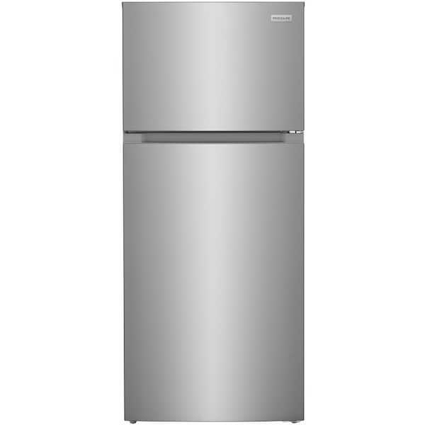 28 in. 16 cu. ft Garage Ready Top Freezer Refrigerator in Stainless Steel, ENERGY STAR