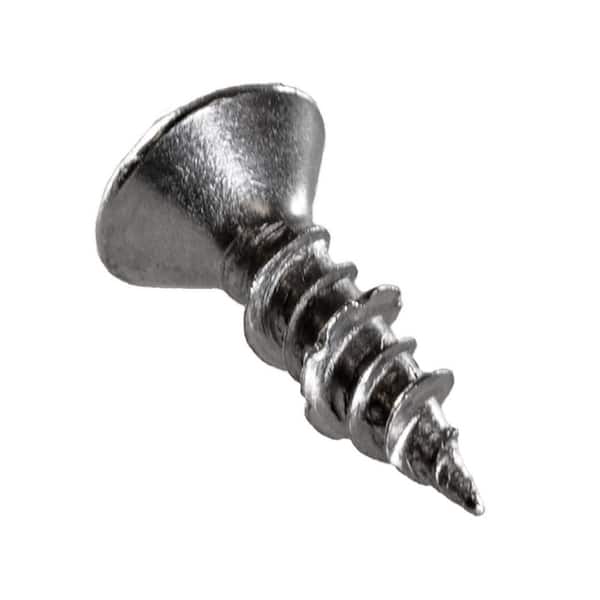 Phillips Wood Head Screws 100 PCS #6X1 Stainless Steel Phillips Flat Head Wood Screws,Stainless Steel 18-8 A2(304) Screw,Home Screw Kit By QISHENG Phillips Head Screws