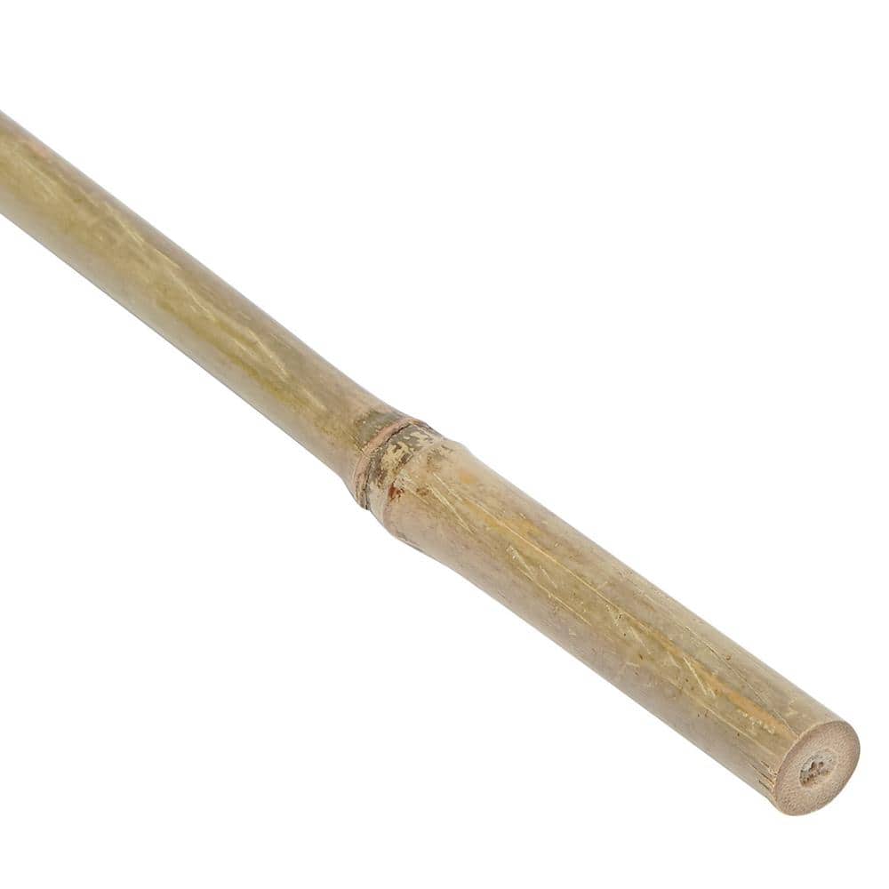 Natural Bamboo Garden Stakes for Plant Support, 48" Length