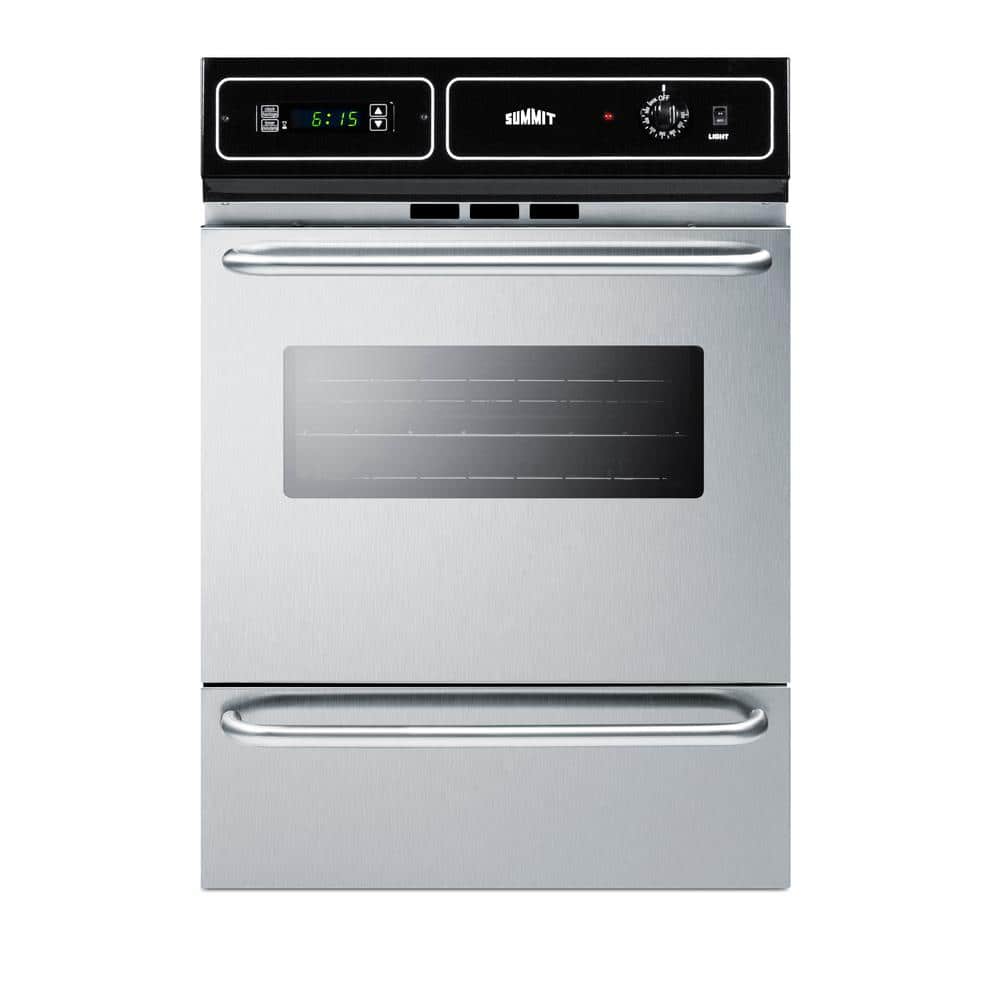 Summit TEM721BKW 24 Wide Electric Wall Oven