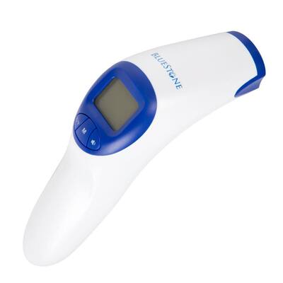 2 in. x 1.75 in. x 7.5 in. Non-Contact Infrared Forehead Thermometer