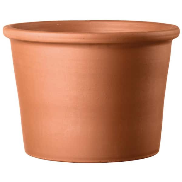 Pennington 3 Small Terra Clay Cylinder Pot 100544048 - The Home Depot
