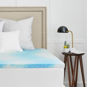 1.5 in. Plush Standard Gel Memory Foam Full Mattress Topper