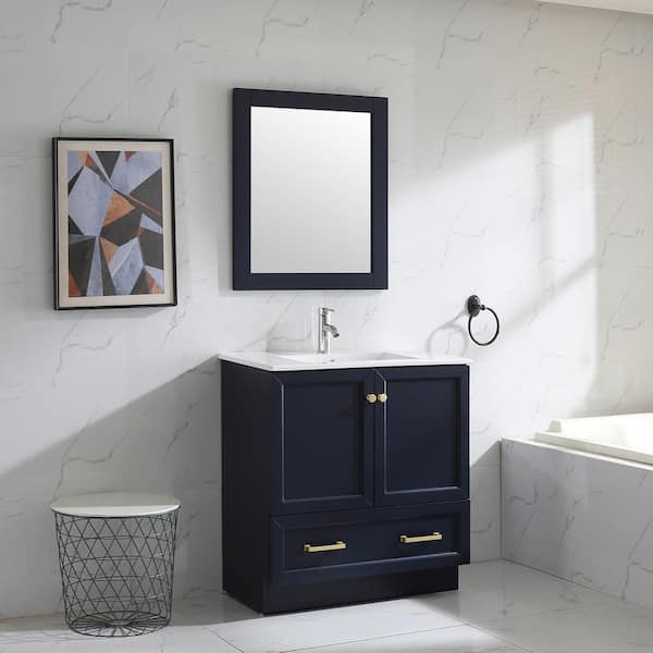 home depot bathroom vanity with sink and mirror