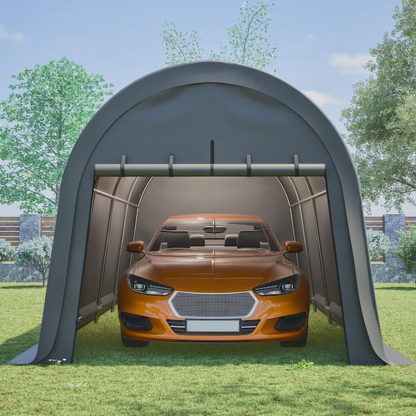 10 x 20 ft. Heavy-Duty Carports, Wind and Snow Resistant, Waterproof Outdoor Portable Garage(Box 1 of 2)