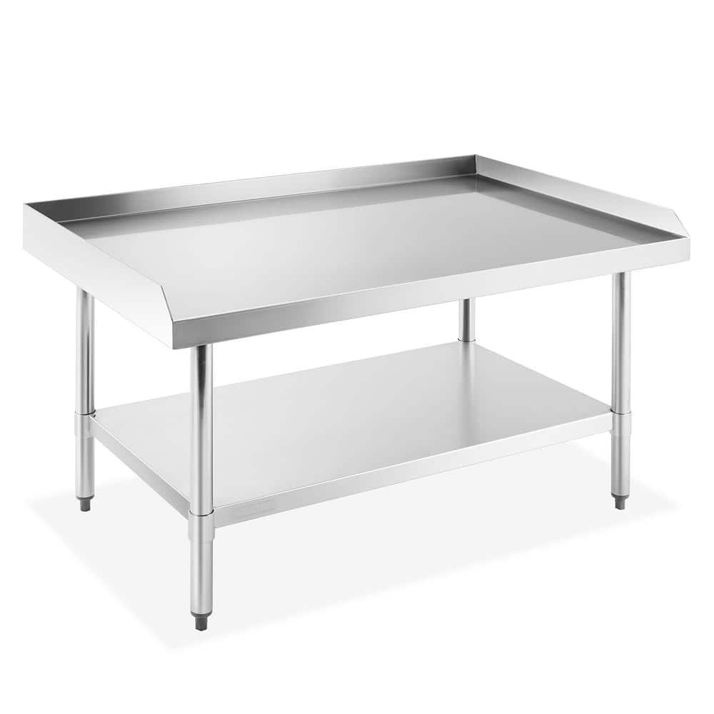 48" Stainless Steel Commercial Kitchen Utility Table with Undershelf