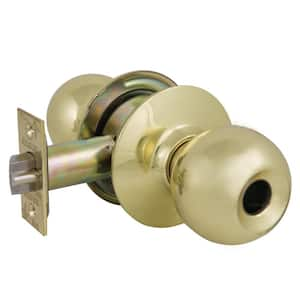 2010 Series GR2 Storeroom 2-3/4 in. Backset US3 Ball Knob Less Cylinder