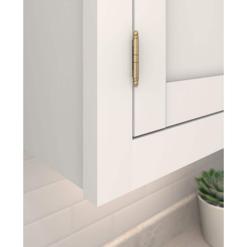 Champagne Bronze 3/4 Inch Door Thickness Cabinet Hinge