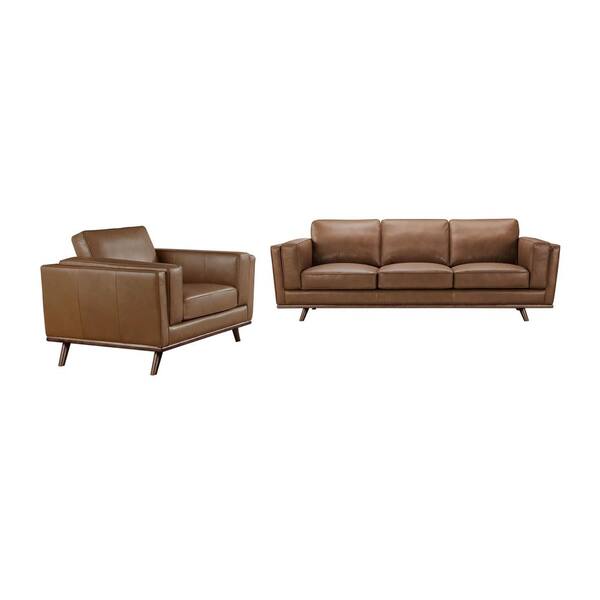 Dekalb Leather Sofa (68–96)