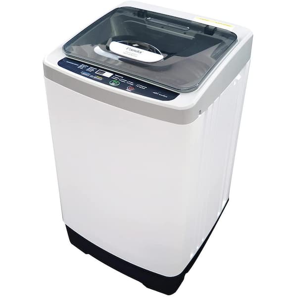 Panda 1.38 cu. ft. White Portable Top Load Washer Compact Washing Machine with Stainless Steel Tub