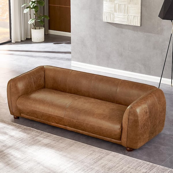 Modern Italian Leather Sofa