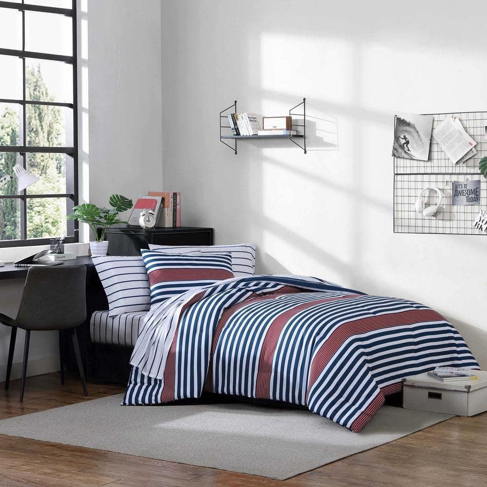 Bali Bliss Full Reversible Microfiber Comforter Set